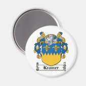 Kramer Family Crest Magneet (Voorkant / Achterkant)