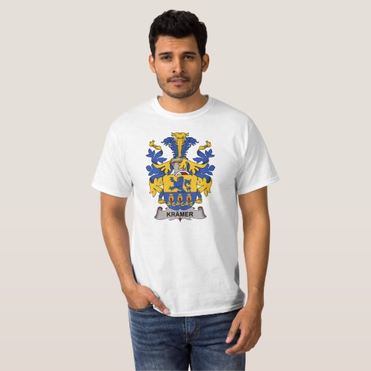 Kramer Family Crest T-shirt (Voorkant volledig)