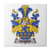 Kramer Family Crest Tegeltje (Voorkant)