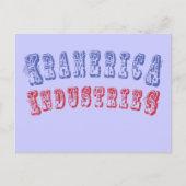 Kramerica Industries Products Briefkaart (Voorkant)