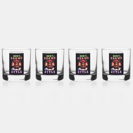 Kramp Mijn Stijl Niet Whisky Glas (Voorkant)