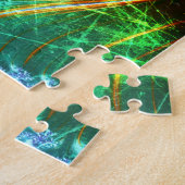 Krampachtige fractaal legpuzzel (Zijkant)