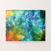 Krampachtige fractaal legpuzzel (Horizontaal)