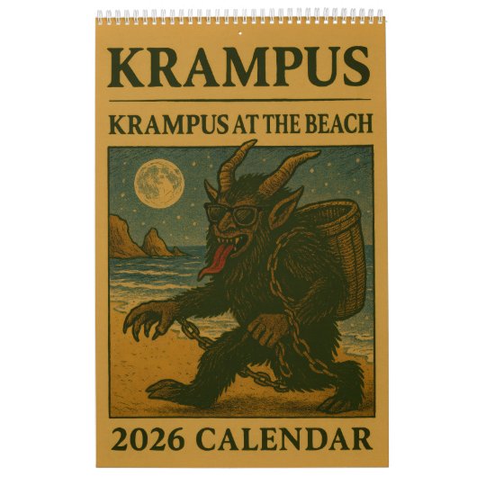Krampus 2026: Een Jaar van Schelmenstreken en Chao Kalender (Hoes)