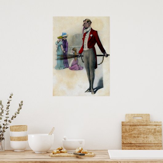  Krampus Art Poster (Keuken)