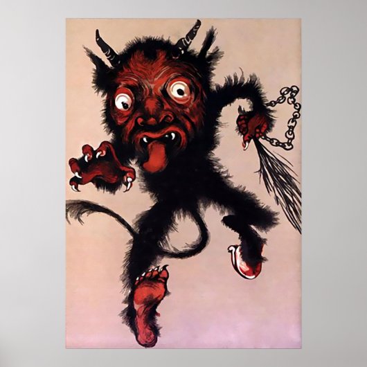 Krampus Art Poster (Voorkant)