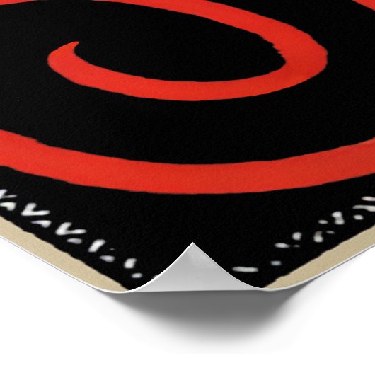  Krampus Art Poster (Hoek)