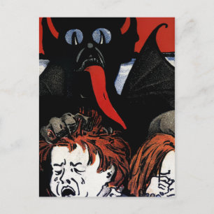 Krampus Attack Briefkaart