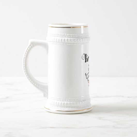 Krampus Beer Stein Bierpul (Links)