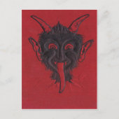 Krampus Briefkaart (Voorkant)