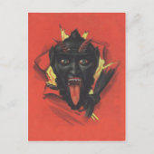 Krampus Briefkaart (Voorkant)