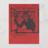 Krampus Briefkaart (Voorkant)