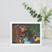 Krampus briefkaart (Staand voorkant)