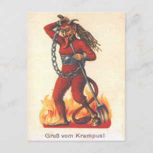 Krampus Briefkaart