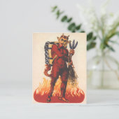 Krampus Briefkaart (Staand voorkant)
