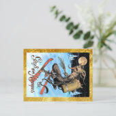 Krampus Briefkaart (Staand voorkant)