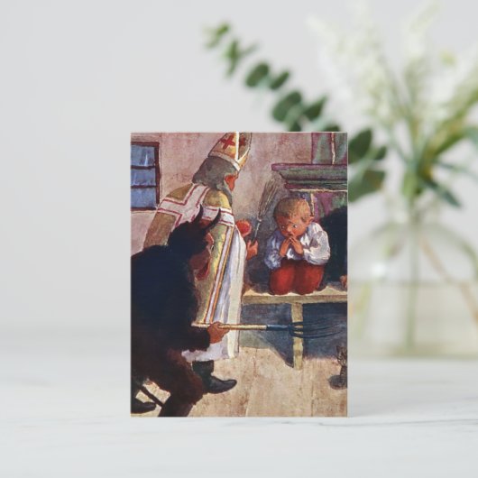  Krampus Briefkaart (Staand voorkant)