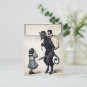  Krampus Briefkaart (Staand voorkant)