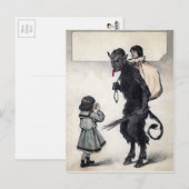  Krampus Briefkaart (Voorkant / Achterkant)