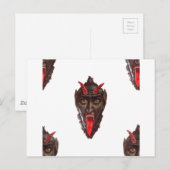  krampus briefkaart (Voorkant / Achterkant)