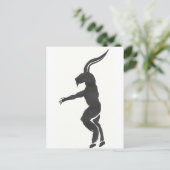 Krampus Briefkaart (Staand voorkant)