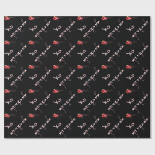 Krampus Broken Dreams Wrapping Paper Cadeaupapier