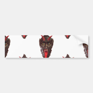  krampus bumpersticker