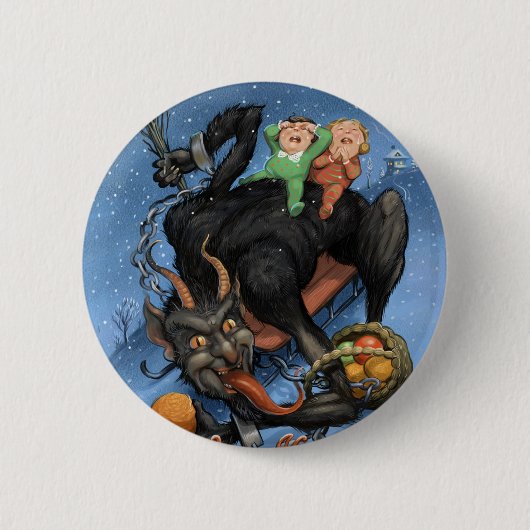 Krampus Button (Voorkant)