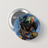 Krampus Button (Voorkant /achterkant)