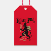 Krampus Cadeau Labels Cadeaulabel (Voorkant)