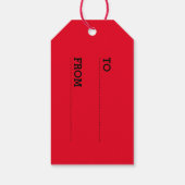 Krampus Cadeau Labels Cadeaulabel (Achterkant)