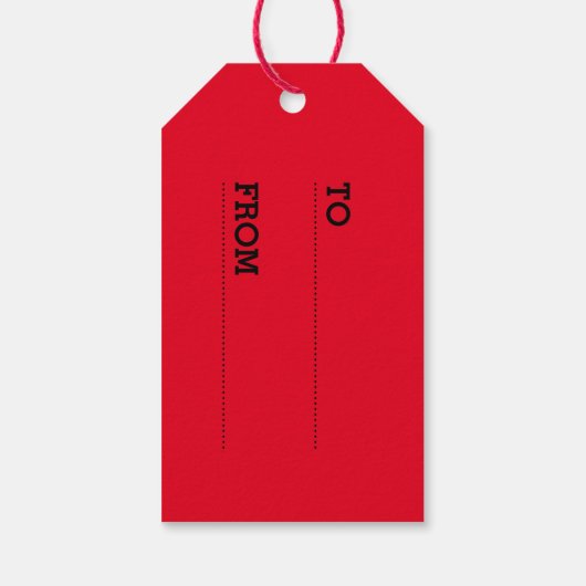 Krampus Cadeau Labels Cadeaulabel (Achterkant)