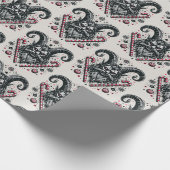 Krampus Cadeaupapier (Hoek)