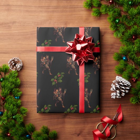 Krampus Cadeaupapier (Feestdagen Geschenken)