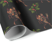 Krampus Cadeaupapier (Rol Hoek)
