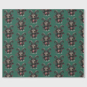 Krampus Cadeaupapier (Vlak)