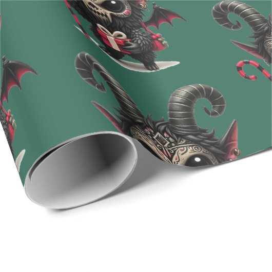 Krampus Cadeaupapier (Rol Hoek)