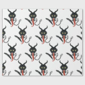Krampus Cadeaupapier (Vlak)