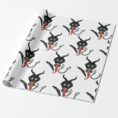 Krampus Cadeaupapier (Uitgerold)
