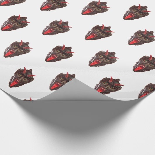  krampus cadeaupapier (Hoek)