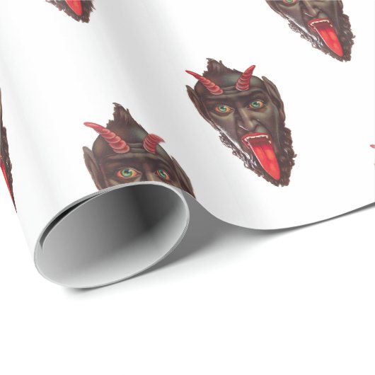  krampus cadeaupapier (Rol Hoek)
