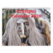 Krampus Calendar 2020 Munich Kalender (Hoes)
