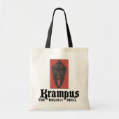 Krampus Canvas tas (Voorkant)