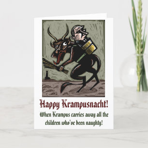 Krampus Card - Poetin Edition Feestdagen Kaart