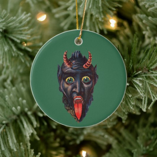 Krampus Ceramic Ornament (Boom)