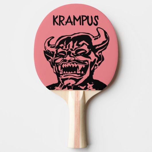 KRAMPUS CHRISTMAS PADDLES PING PONG TAFELTENNISBATJE (Voorkant)