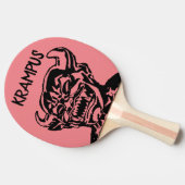 KRAMPUS CHRISTMAS PADDLES PING PONG TAFELTENNISBATJE (Zijkant)