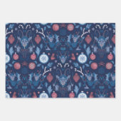 krampus-Collectie-inpakpapier | Donkere feestdag Inpakpapier Vel (Voorkant)