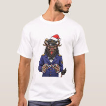 Krampus Cruise Ship Kapitein Vakantie Donker Kerst