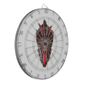  krampus dartbord (Voorkant Links)